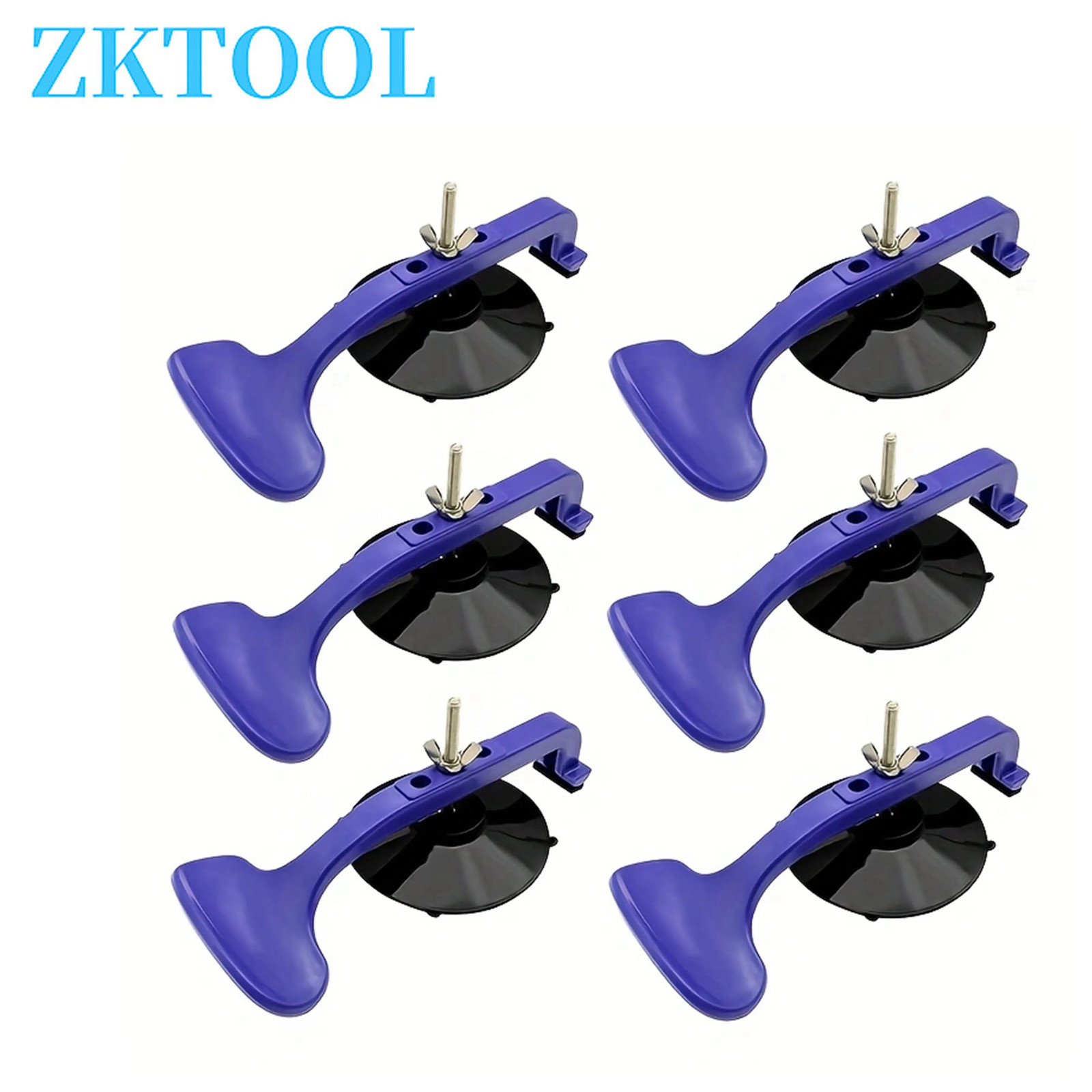 Upgraded 6Pcs Suction Cup Clamp Kit for Car Convertible Glass Windshield Top Rep