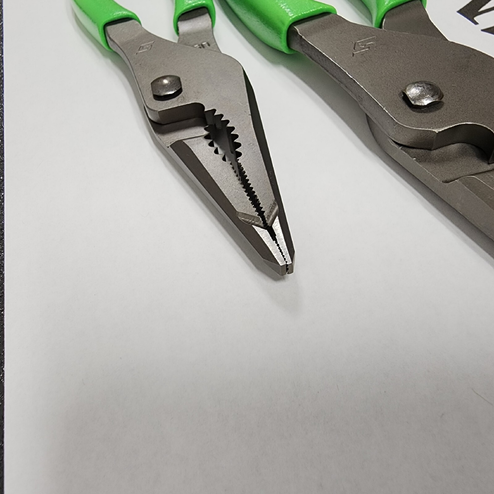 Snap-on Tools NEW 2pc GREEN 7″ & 9″ Long Nose Slip Joint Pliers LN46ACF LN47ACF