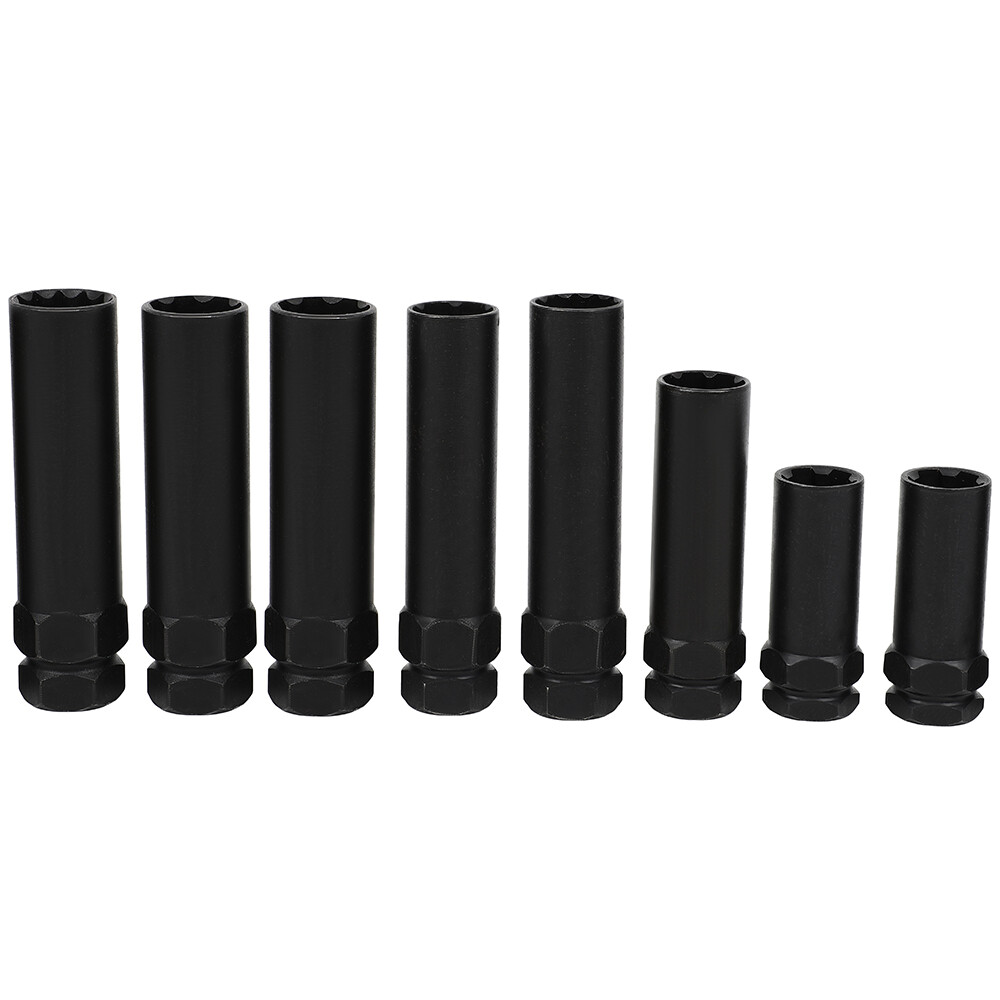 16pc Security Locking Key Lug Nut Master Pro Socket Set Tool Kit Wheel Removal