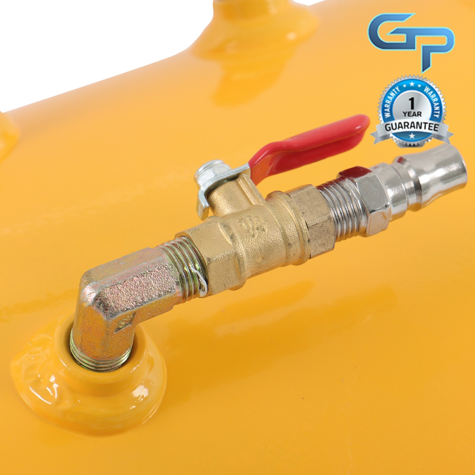 Yellow 5 Gallon Heavy Duty Air Tire Bead Seater Blaster Seating Tool 145 PSI