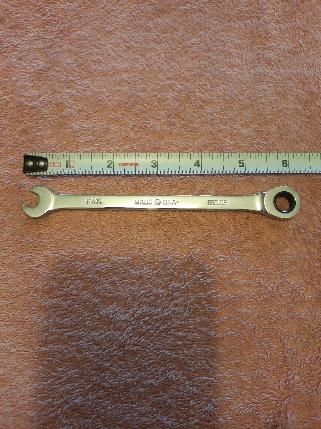 Matco Tools 11/32 Inch Ratchet Combination Wrench Long
