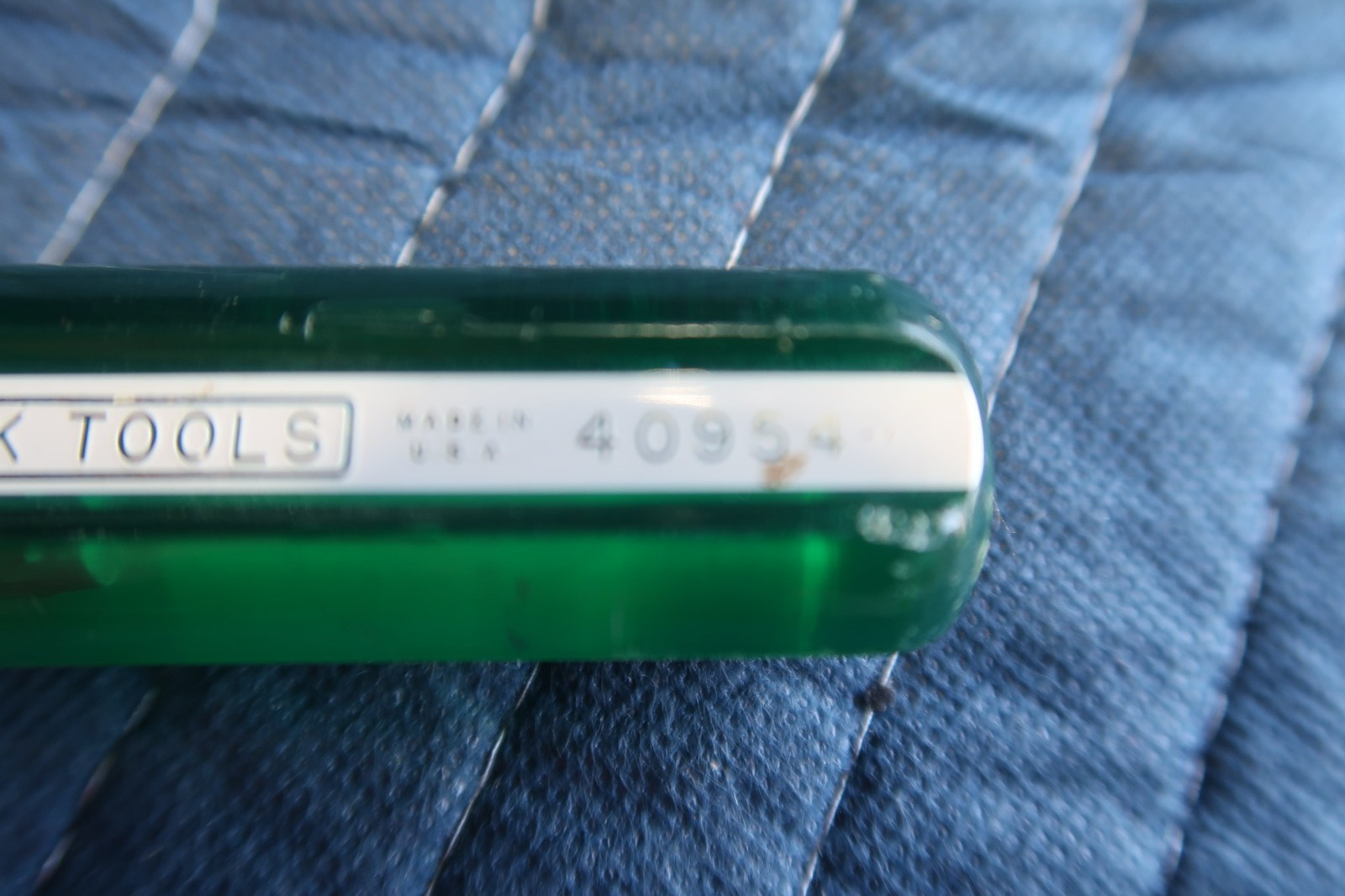 SK Tools 1/4″ Drive Green Handle Spinner Handle Driver 40954 Nice see pictures!