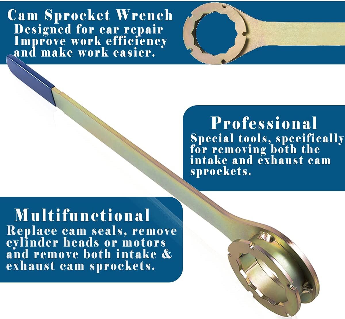 STD Intake/Exhaust Cam Sprocket Holding Wrench Tools for Subaru Impreza WRX STI