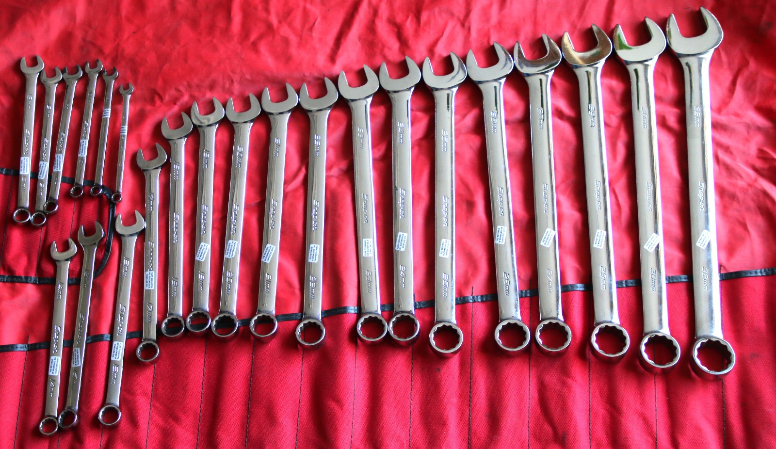Snap-on OEXM SERIES 23 Piece 8mm-32mm Combination Wrench Set
