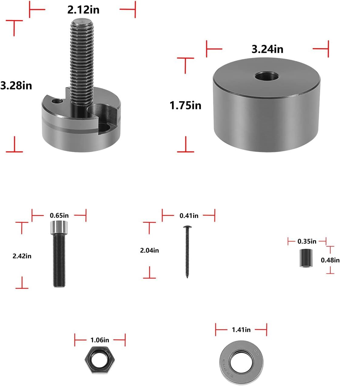 303-761 Crankshaft Front Seal Wear Ring Installer Tool for Ford 6.0L Powerstroke