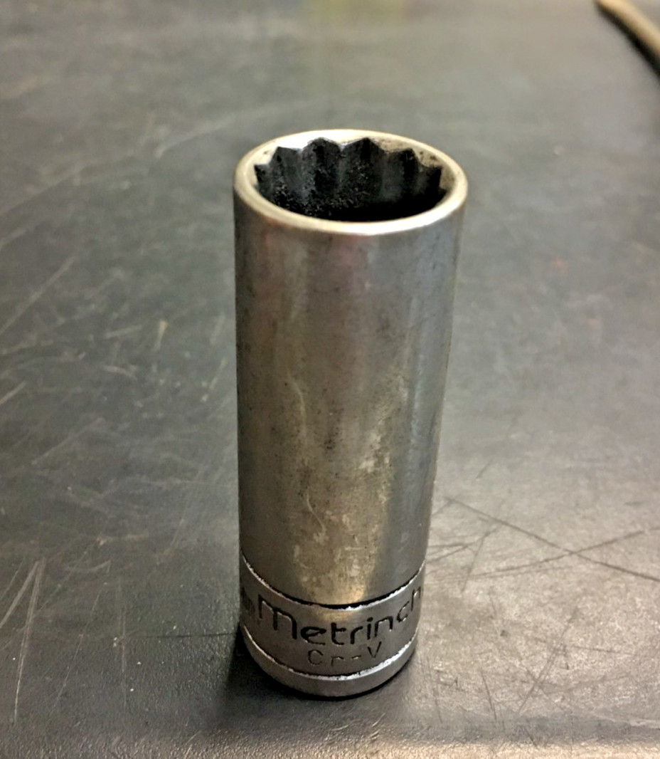 5/8″ & 16MM, 1/2 METRINCH CR-V, Drive Deep Well Spark Plug Socket, TAIWAN