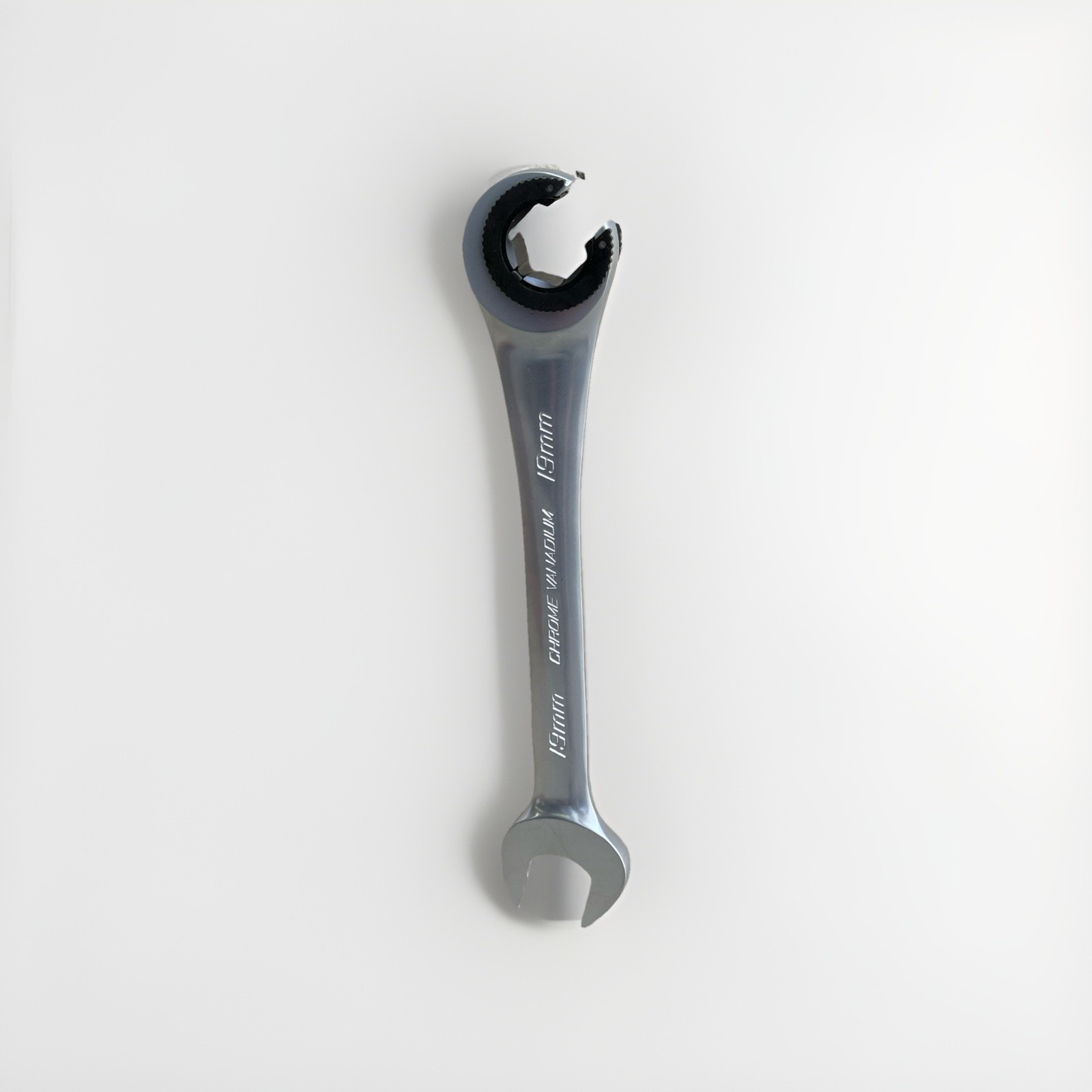 10PCS Metric Open-end Ratchet Wrench Set Flare Nut Tubing Comb Ratching Wrenches
