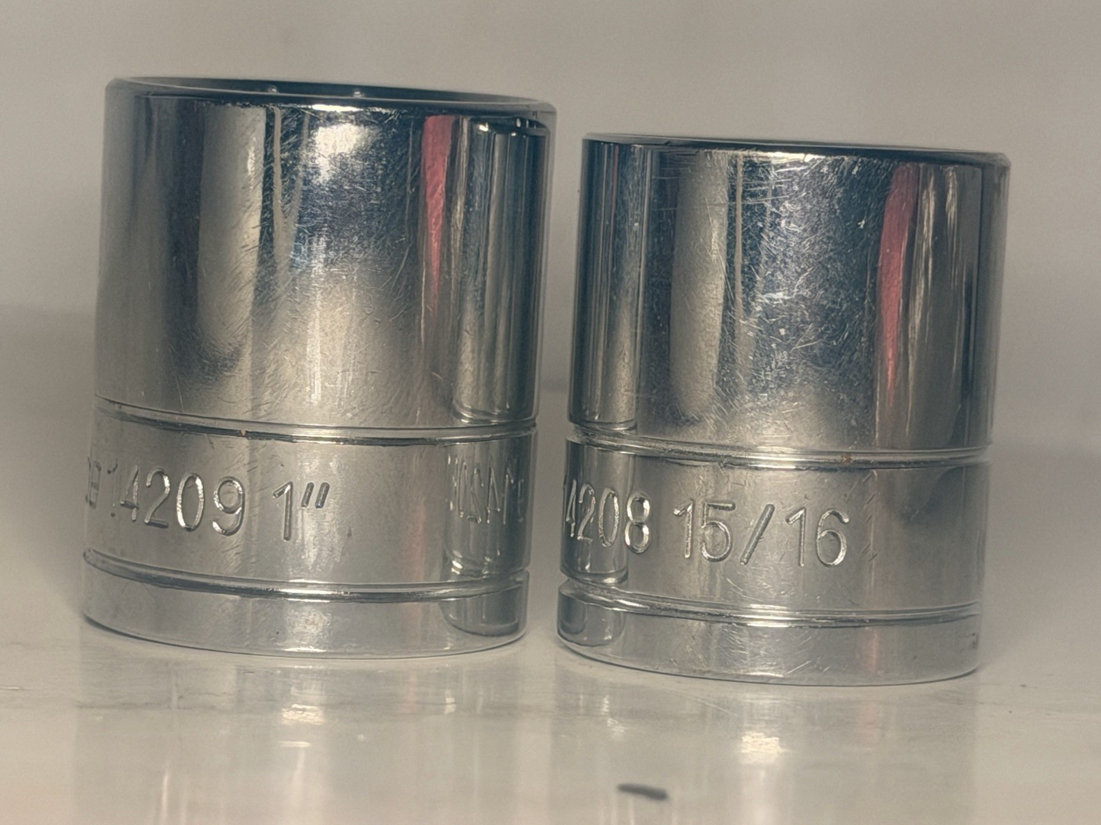 Pro Grade 1/2” Drive socket 12 Point 1” And 15/16”