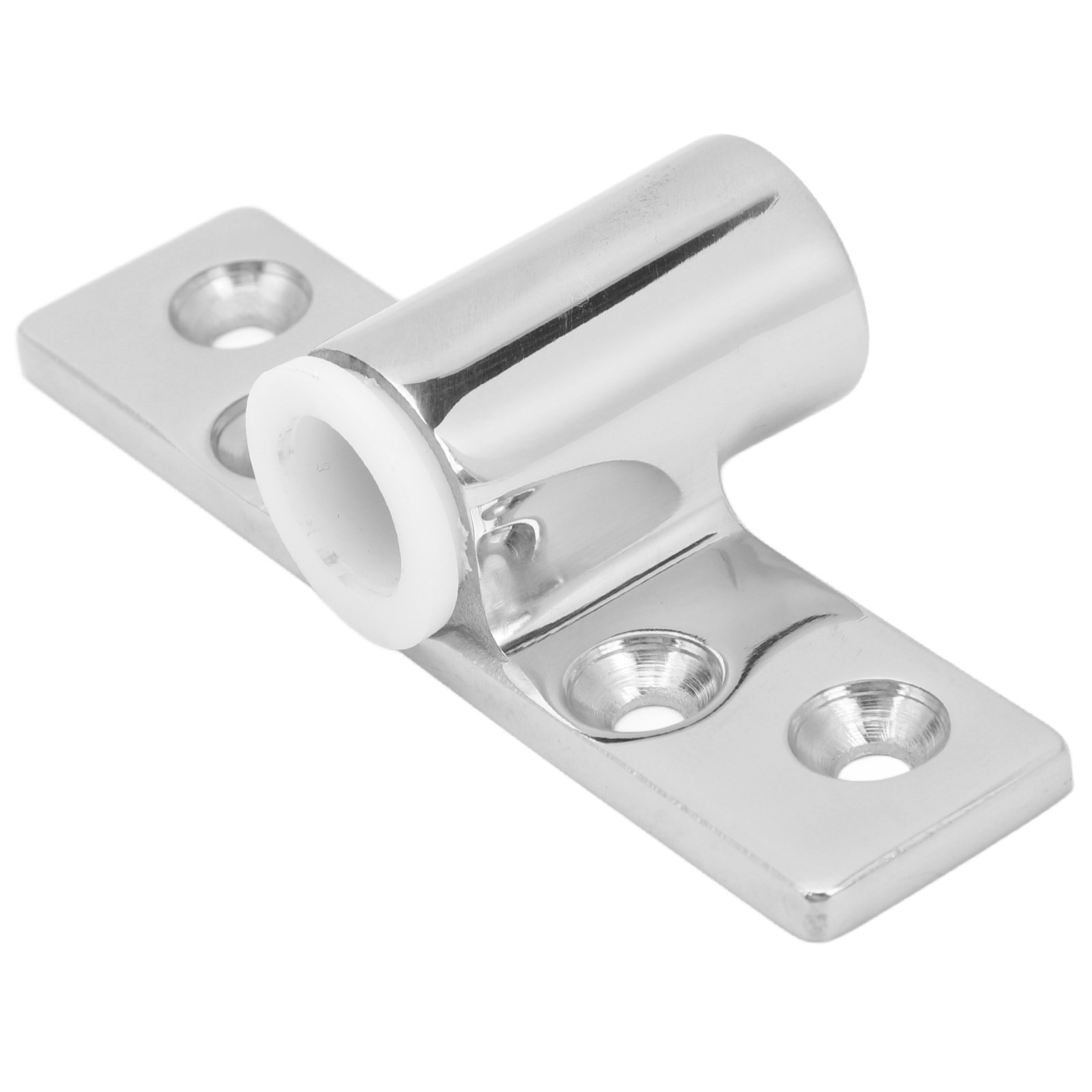* 1/2in Stainless Steel Oarlock Socket Mirror Polish Finish Side Mount Rowlock