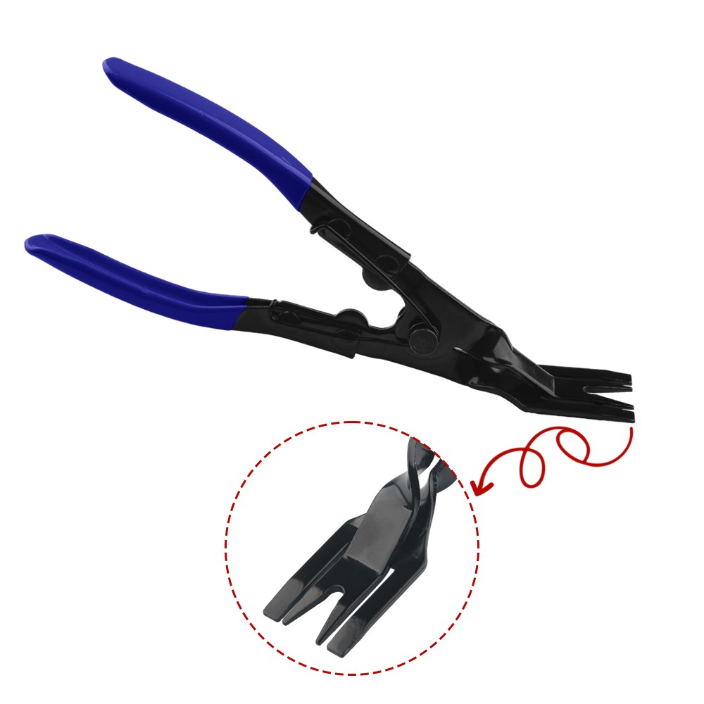 Trim Clip Removal Plier Car Tool Van Door Panel Headlight Upholstery Repair Tool