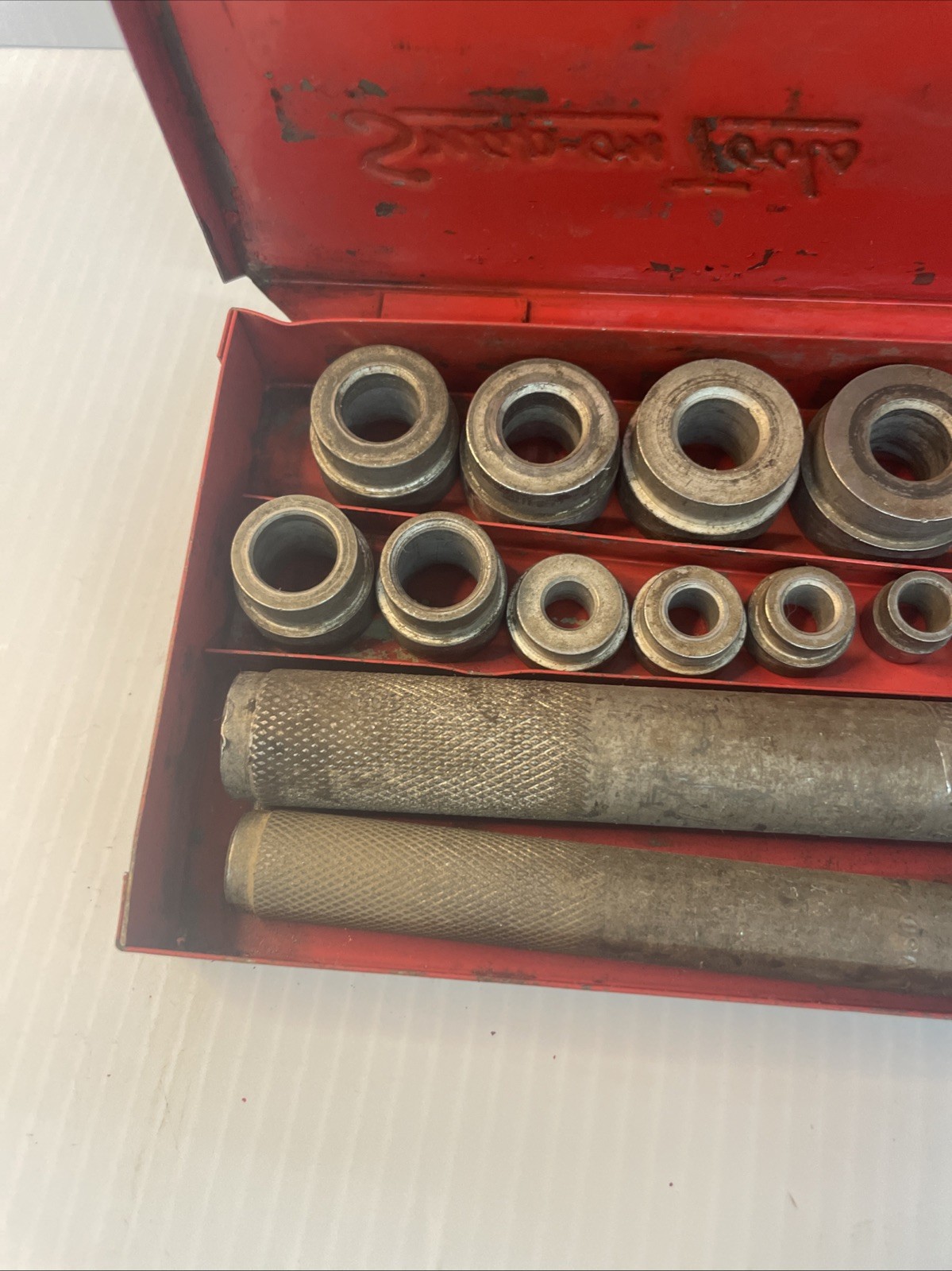 Vintage Snap-On Bushing Driver Set A-157 with Case – Incomplete Set – See Photos
