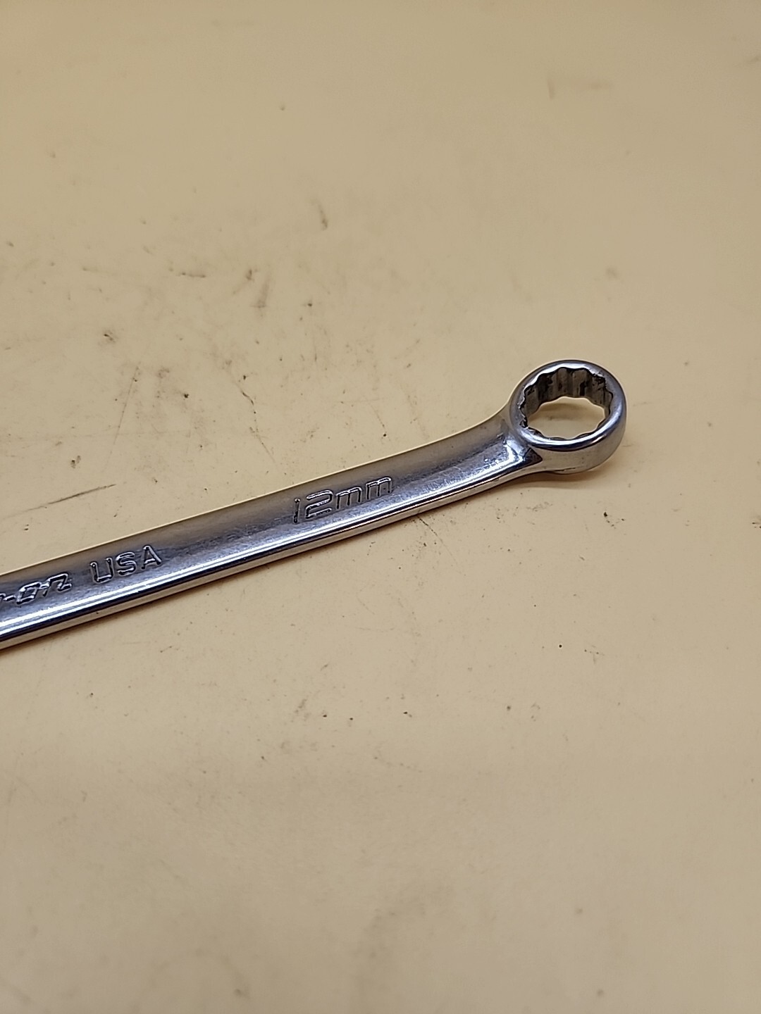 Snap-on Tools 12mm Flank Drive Plus Combination Wrench SOEXM12. USA