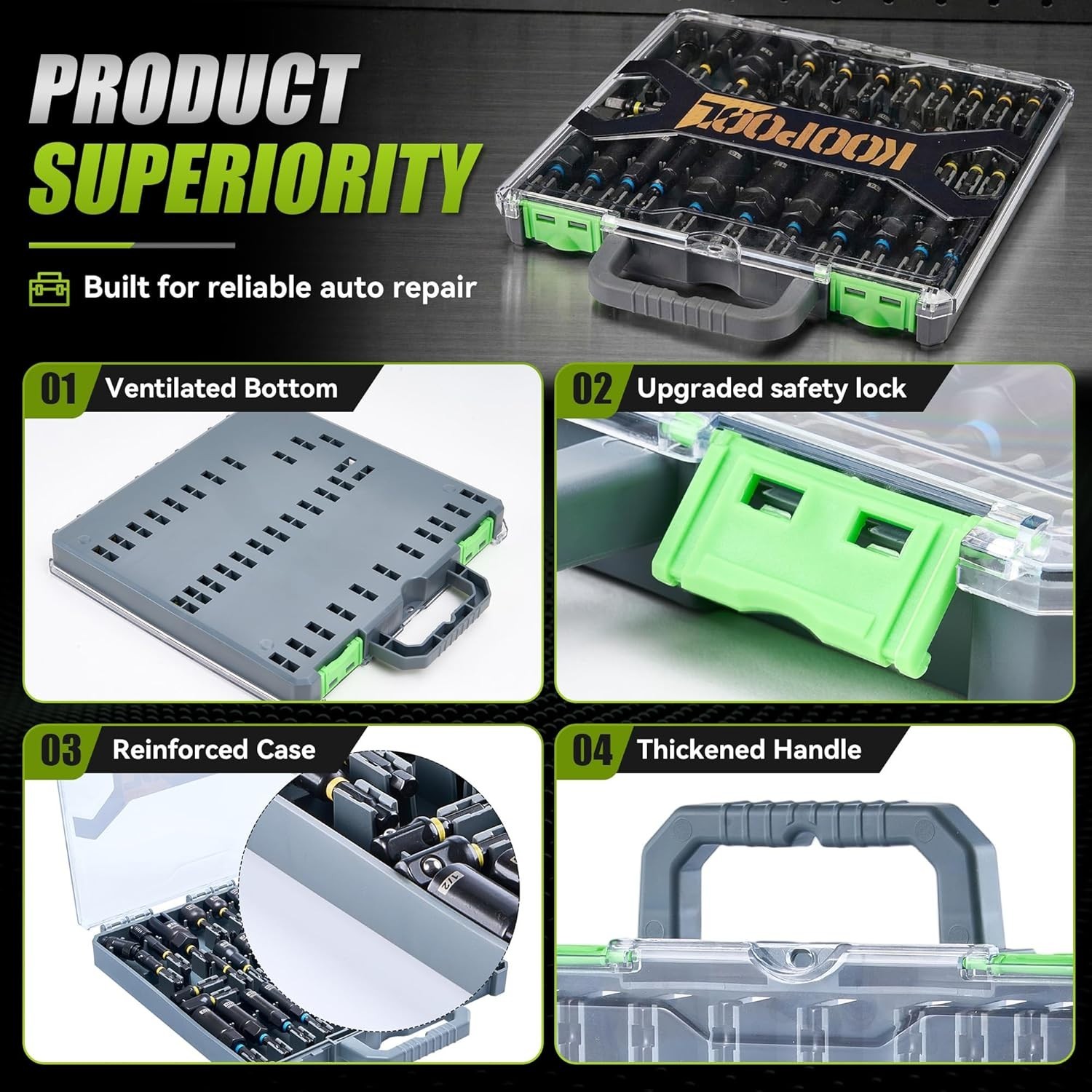 Magnetic Socket Set for Impact Driver & Drill