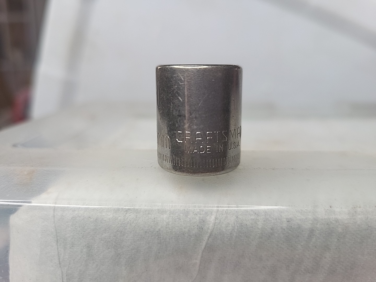 Craftsman, Invrtd G 43514, 13mm Metric Socket 1/4″ Drive, 6 Point, USA