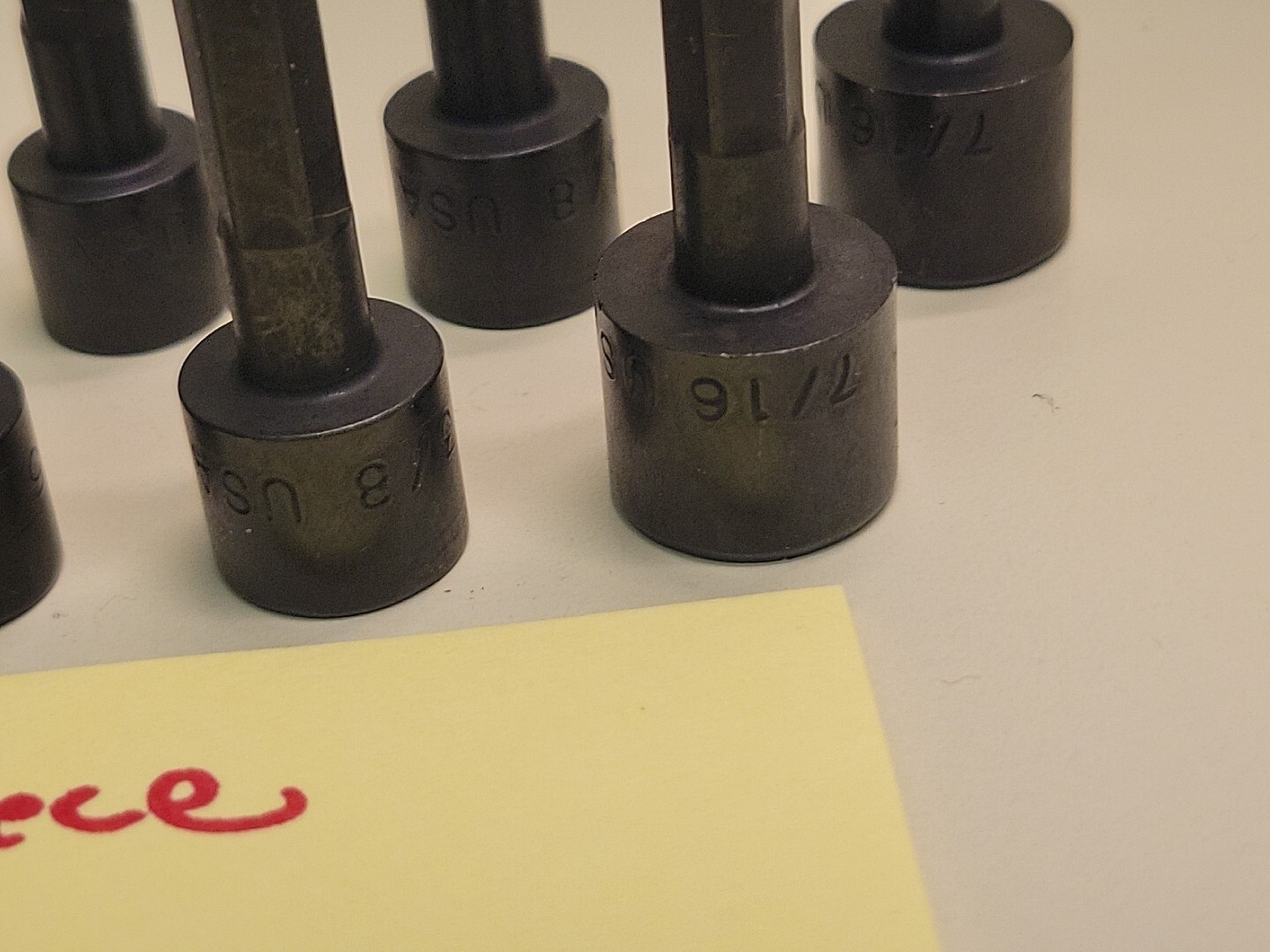 10 Pc Power Nut Driver SAE 3/16″ – 7/16″ Socket 1/4» Driver Hex Key * USA *