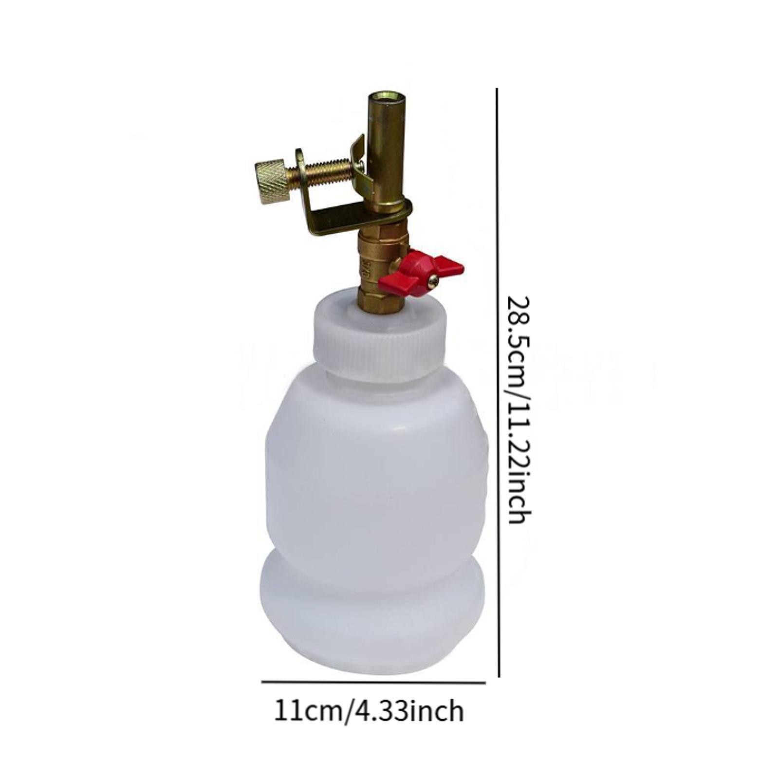 Master Cylinder Brake Fluid Refilling Bottle 1L Easy to Use Sturdy Practical