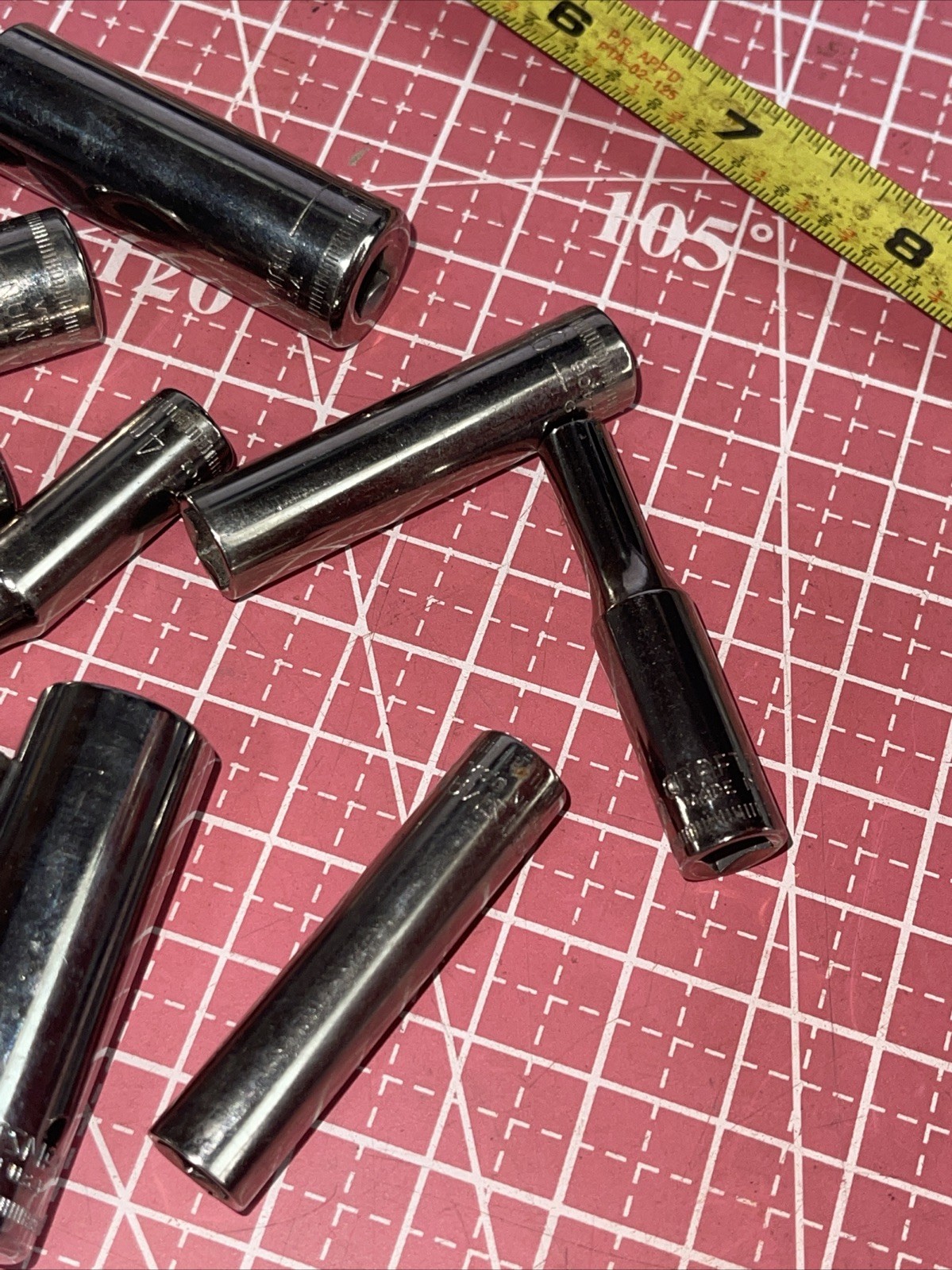 Craftsman USA INV G Series 11 Piece MM Metric 1/4 Drive 6 Point Deep Socket Set