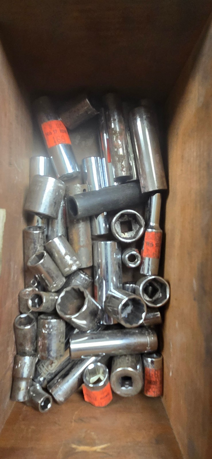 SAE & Metric Sockets, 115 pcs, 1/4″, 3/8″, 1/2″, 3/4″ Drive, Std,Impact,Deepwell