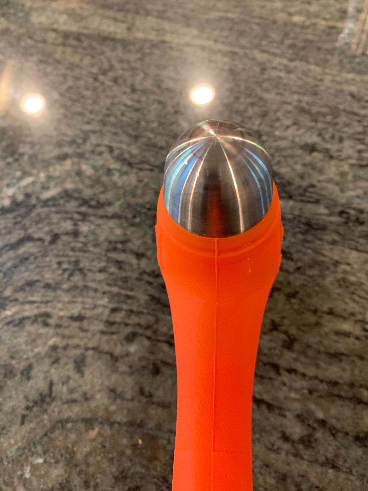 Snap On hbbd24o 24 oz ball peen soft grip dead blow hammer orange