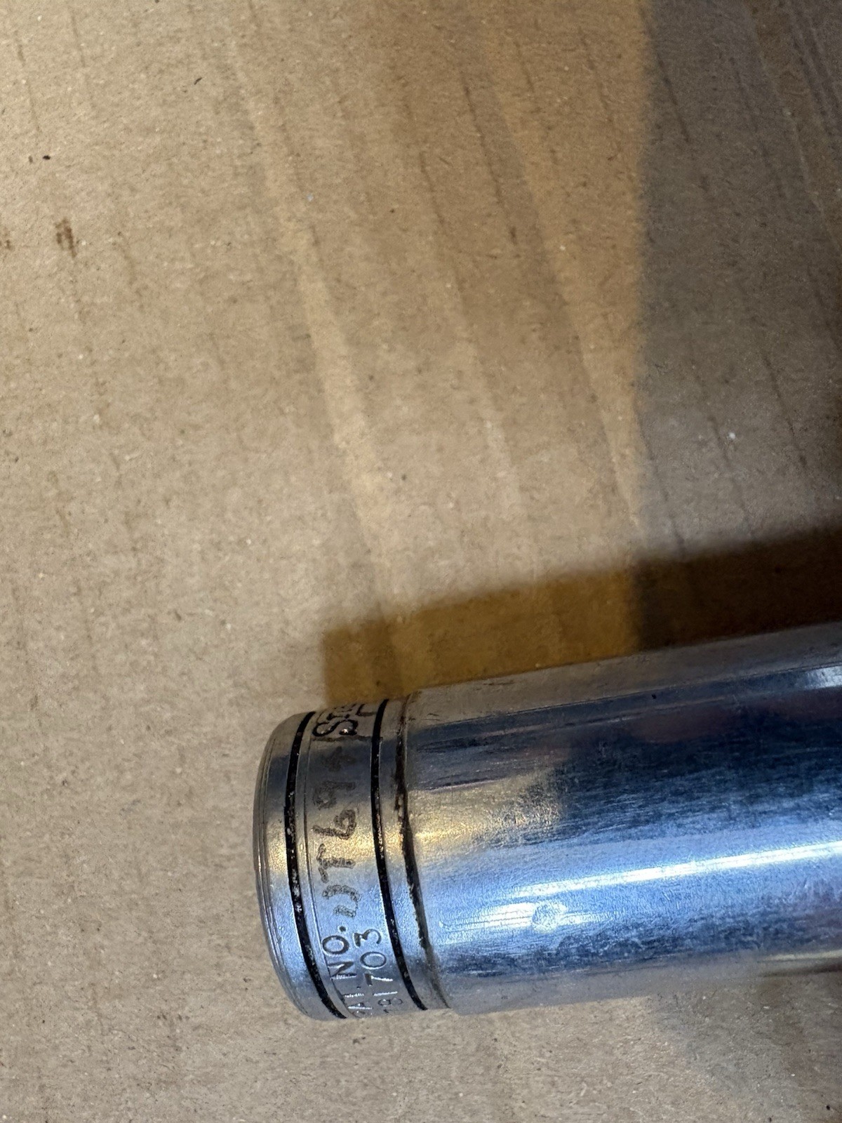 Snap-on SF241 Socket 3/8″ drive 3/4″ Chrome 12 Pointer Socket Tool