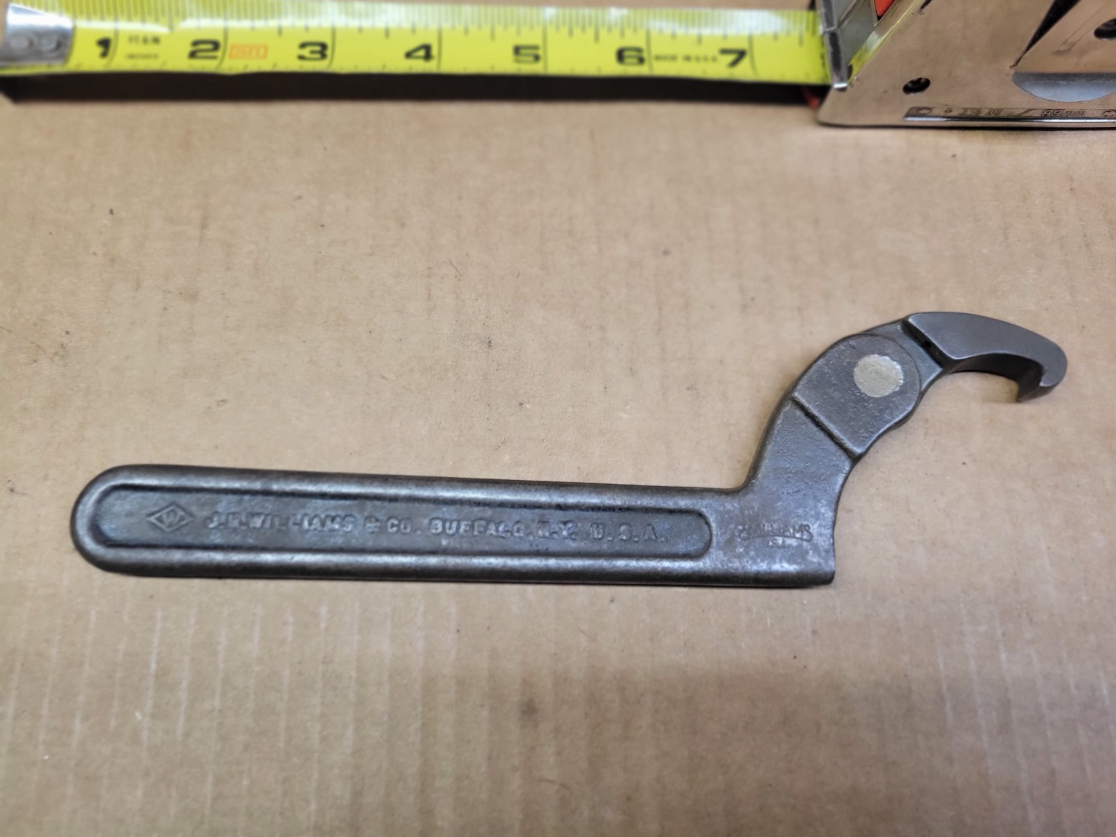 Williams Tools USA 1-1/4″ – 3″ Adjustable Spanner Hook Wrench No 472