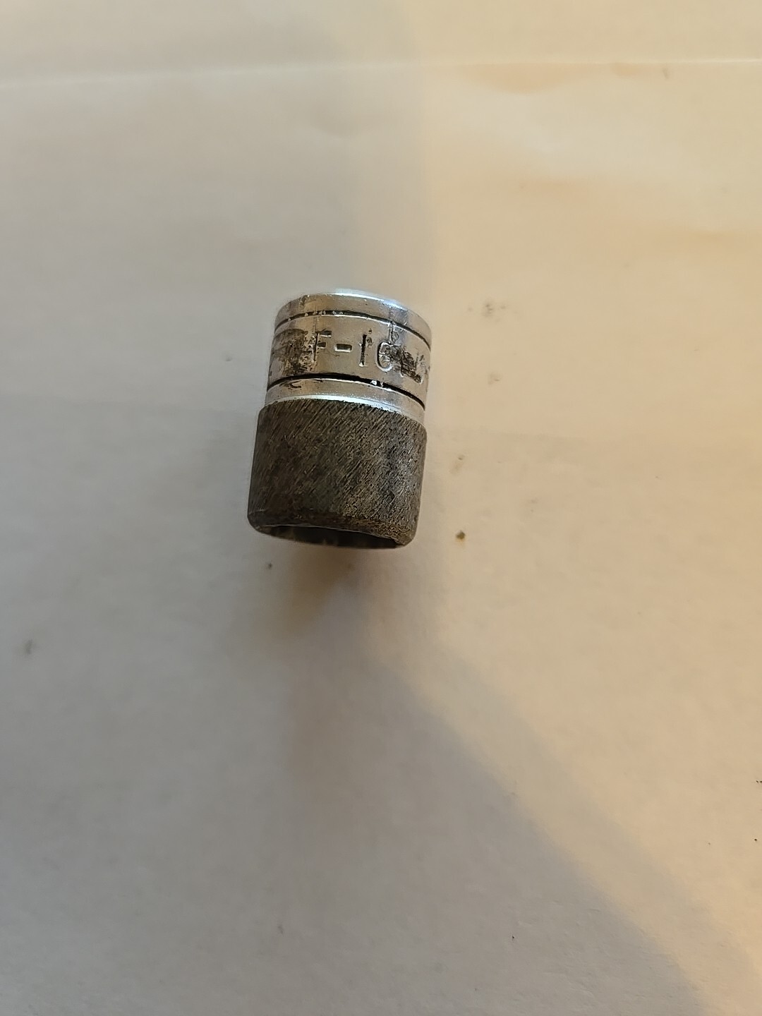 Snap On 3/8″ Drive 1/2″ 12PT Shallow Chrome Socket Modified F-161