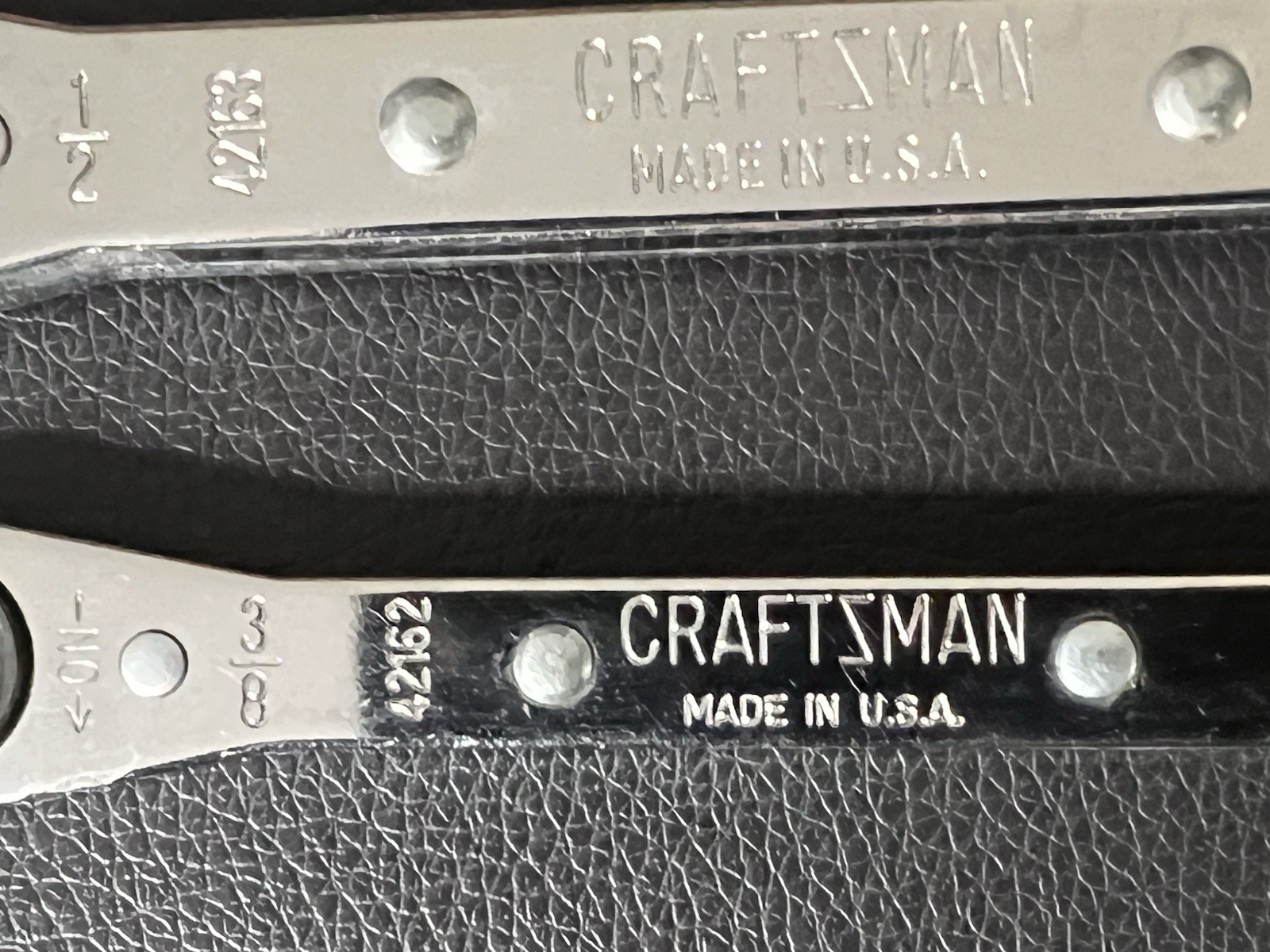 CRAFTSMAN 42160 5-Piece Flat Ratcheting Box End Set ( 10 Sizes in 5 Wrenches )