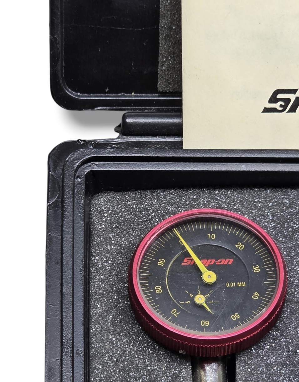 Snap On GA555MA Motorcycle Timing Gauge With Case