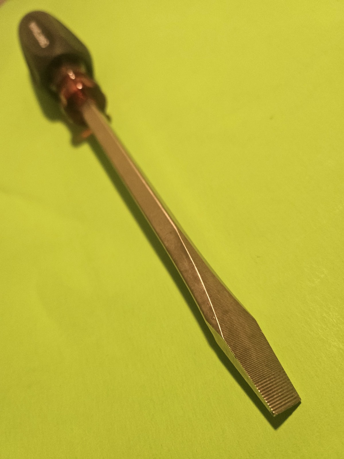 USA MADE NOS: CRAFTSMAN Cushion Grip 5/16″ Slotted SCREWDRIVER 6″, WF PN | 47115