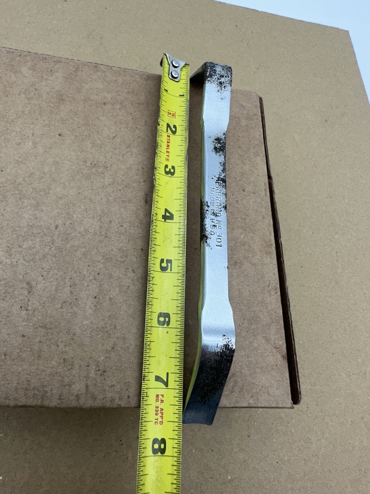 Vintage Herbrand 301 Brake Spoon Drum Shoe Adjusment Wrench *Made In The USA*