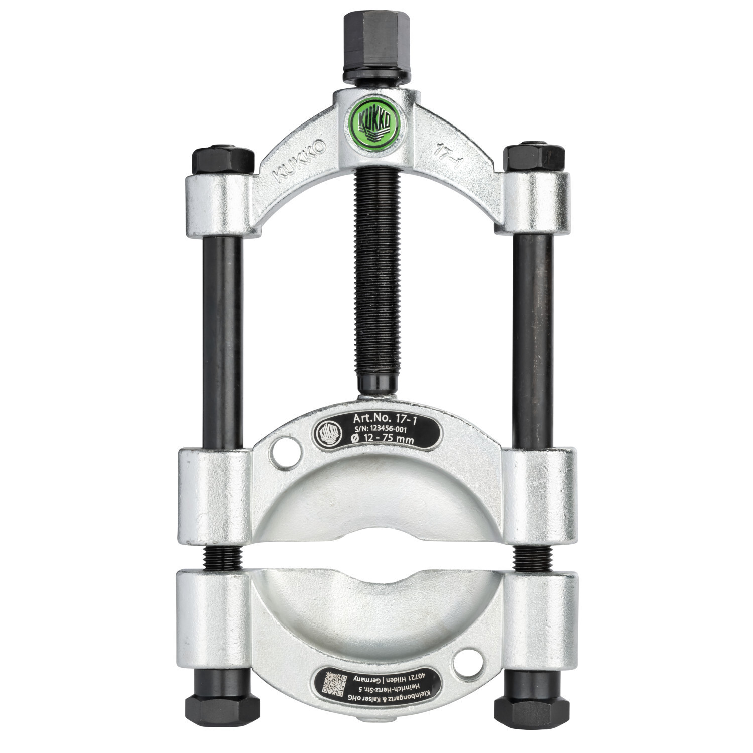 Kukko 12 – 75mm Bearing Separator (Quick clamping spindle)