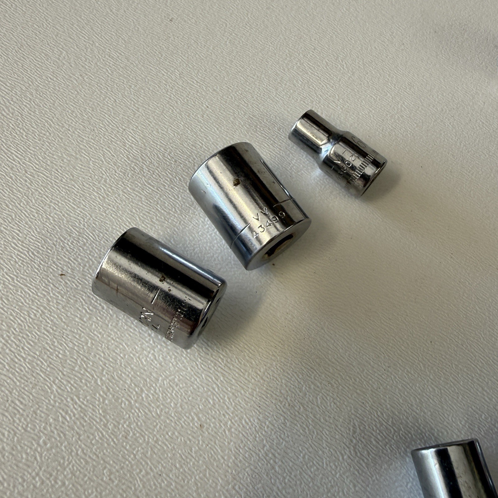 Craftsman Socket Lot – VV 43499- 4256 Adapter – 43507 43502 V – 11MM – 43501 G