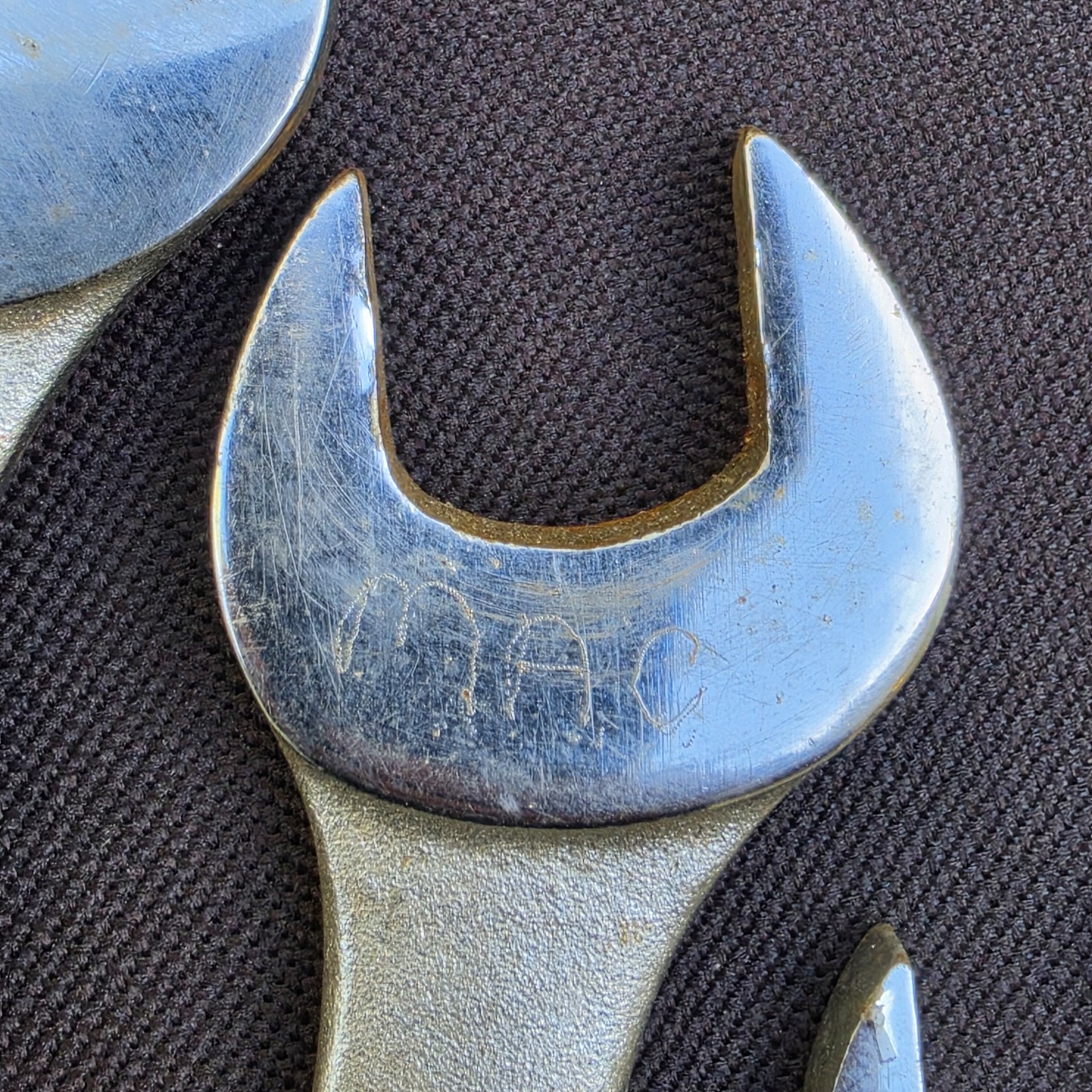 3 Vintage VULCAN Wrenches-12 Pt 1167 – 7/8 & 1163 9/16. 6 Pt XOE-624 – 3/4″.