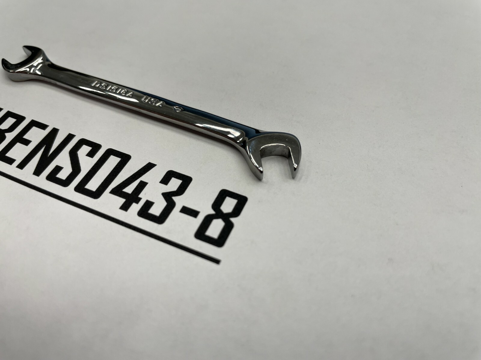 Snap-On Tools USA NEW 15/64″ 1/4″ SAE Offset Open End Ignition Wrench DS1516A