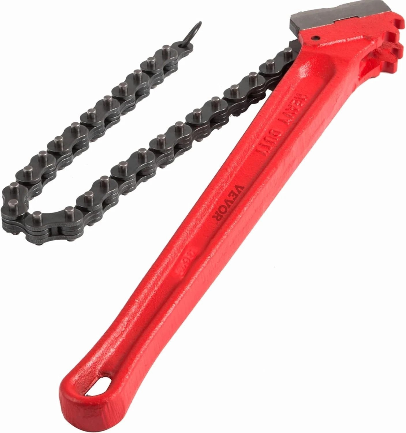 Professional 36″ Oil Filter Chain Wrench, Ergonomic, Powder Coated, Durable