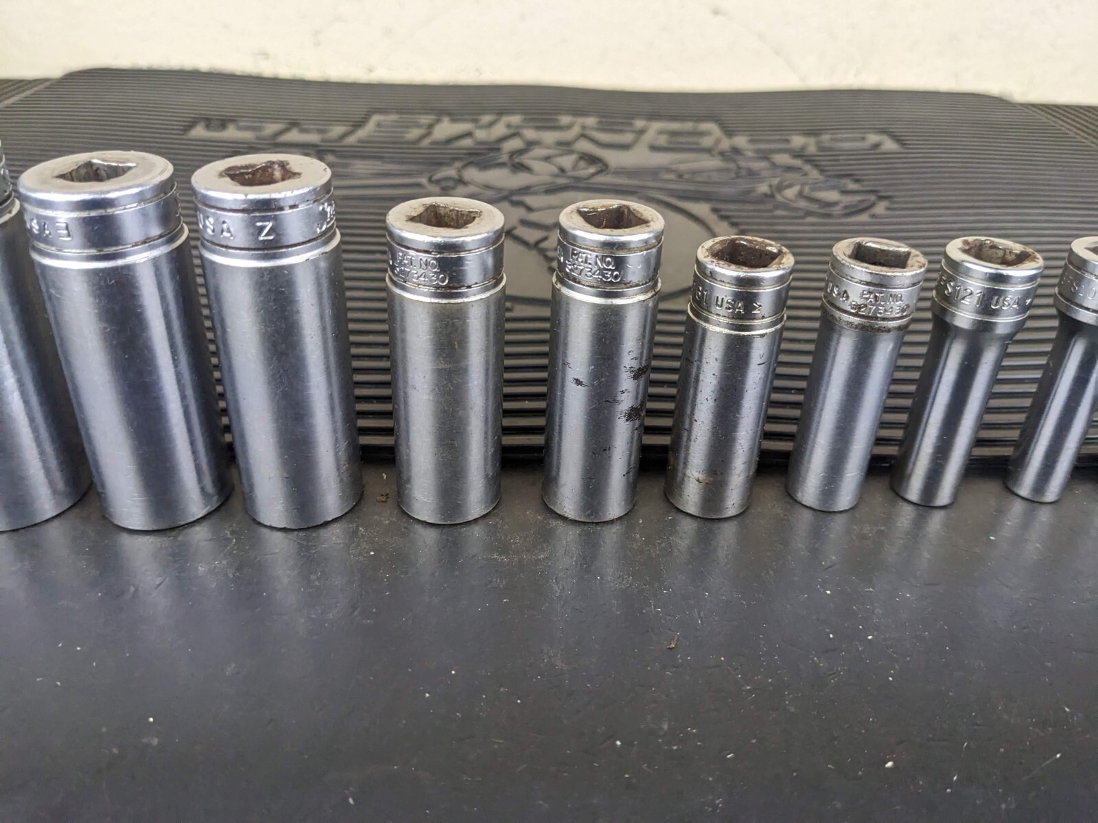 #bg234 Snap on Tools 211SFSY 3/8″ Drive Deep Chrome Socket Set Socket Set