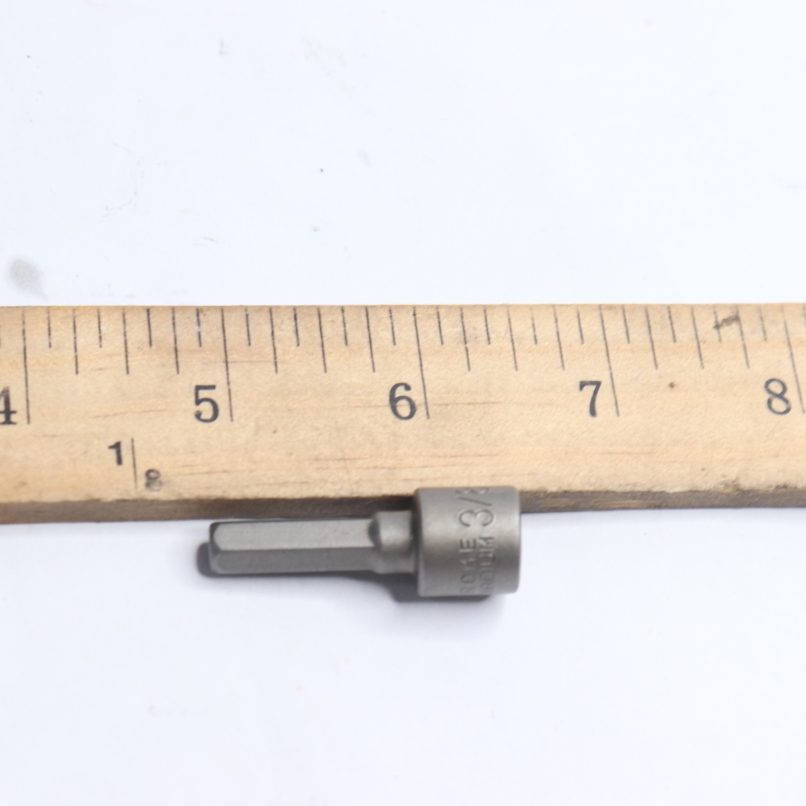 Nutsetter For Sheet Metal Screws Non Magnetic 1/4″ Drive 3/8″