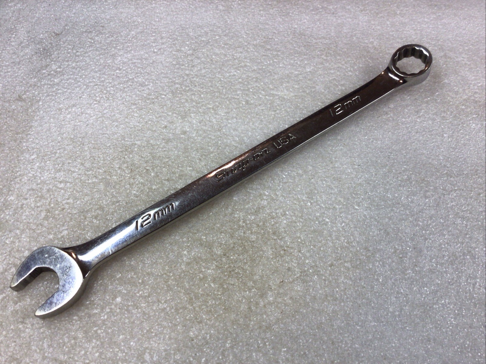 Snap On#SOEXM12 – 12mm, 12 Pt. Flank Dr. Plus Standard Combo Wrench-USA-