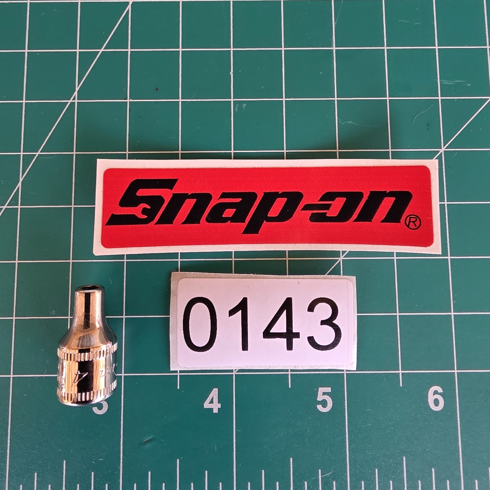 Snap-on Tools USA 1/4″ Drive 4mm Metric Shallow 6 Point Chrome Socket TMM4