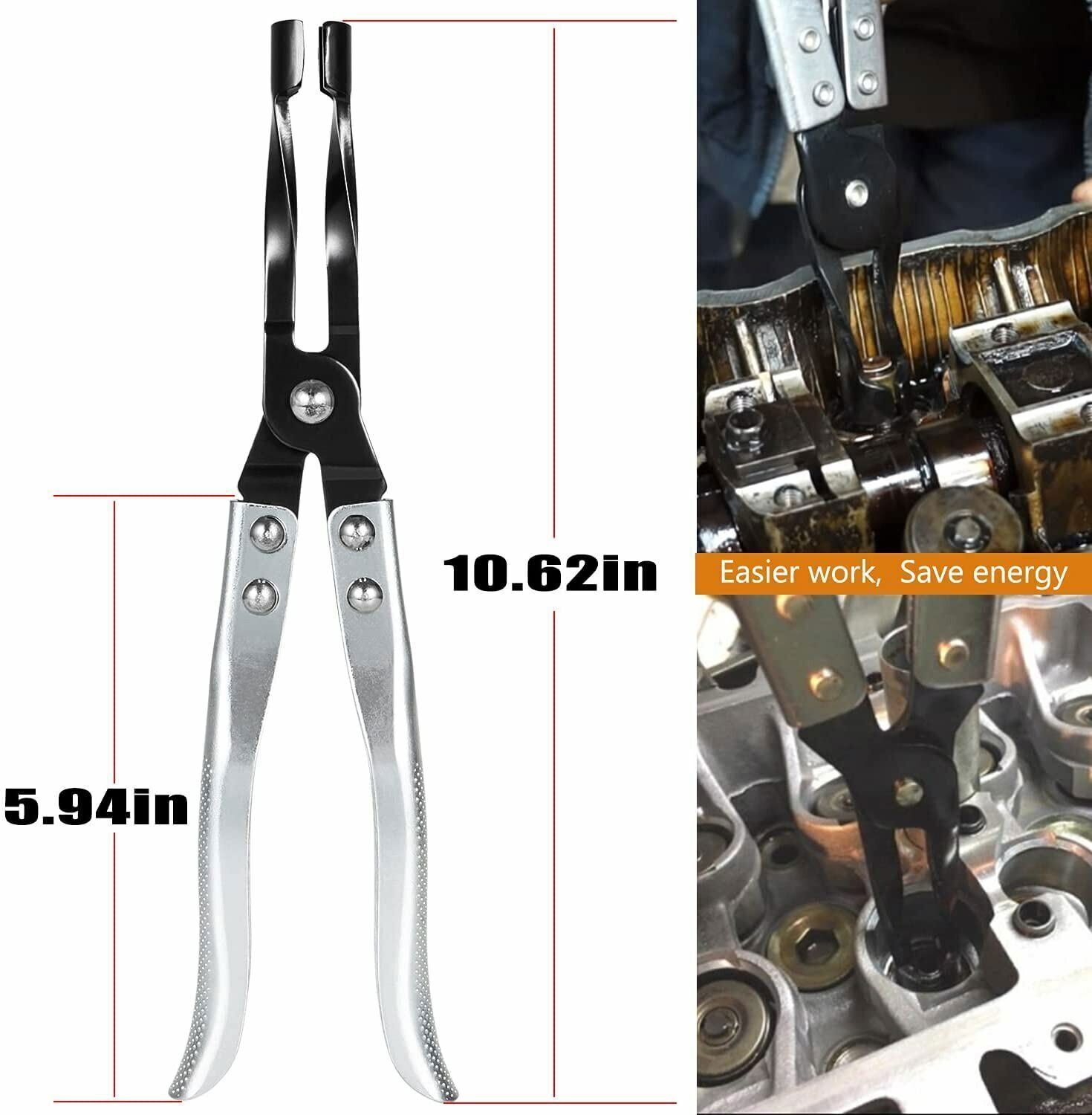 HW0107 Valve Stem Seal Pliers Seal Removal Tool Steel Fits for Most of Car
