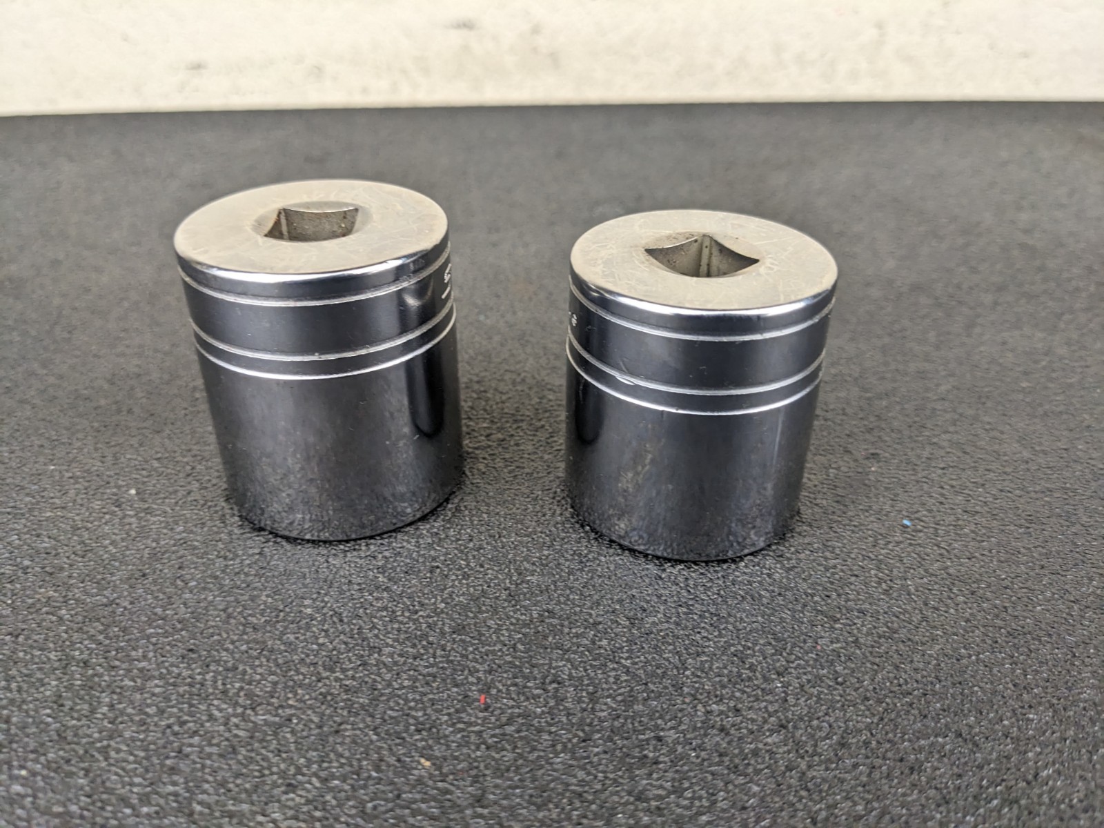 #bp073 Snap-on Tools USA TW381 TW401 1/2″ Drive SAE 6pt Chrome Sockets
