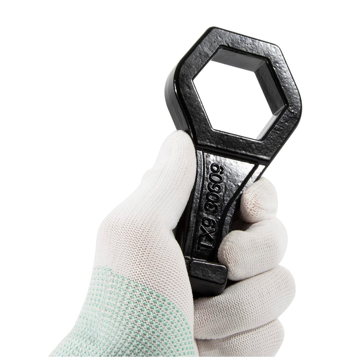 30609 TX9 Cap Nut Wrench Porkchop Style for 1-1/2″ (or 38mm) Nut Steel Black
