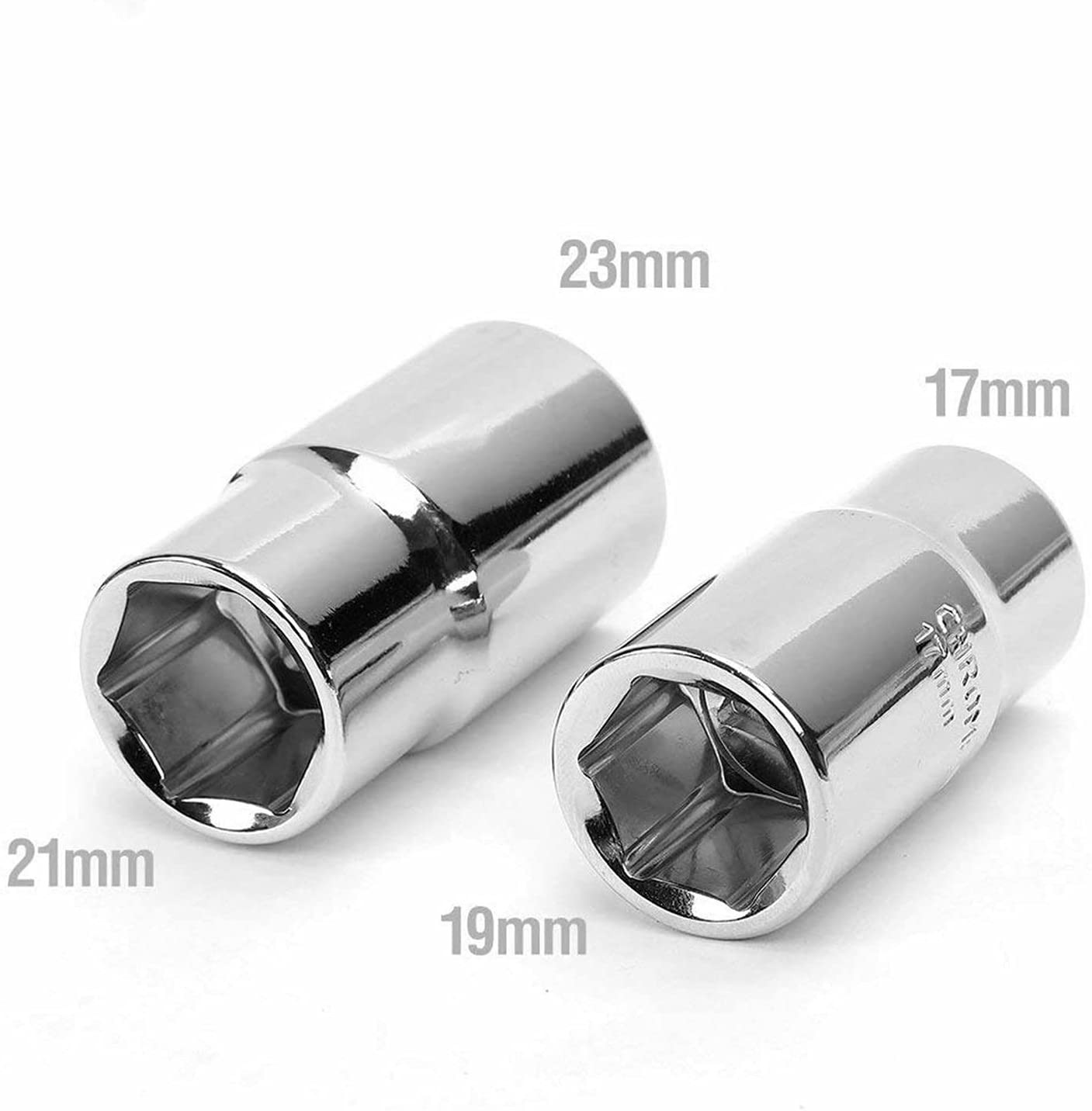 Telescoping Lug Wrench Wheel Tire Lug Wrench With Sockets 17mm 19mm 21mm 23mm US