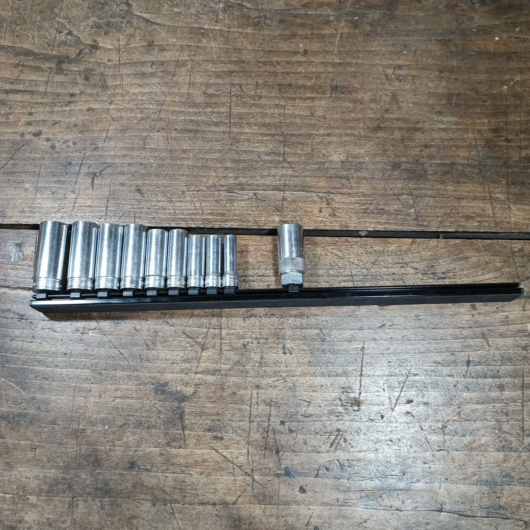 Snap On Deep Socket Set 6 pt SFS281 261 241 221 201 181 161 141 121 3/8 Drive