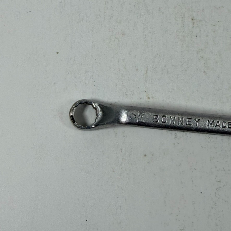 Bonney 2803 USA 12 Point 5/16 x 3/8 Offset Double Box End Wrench