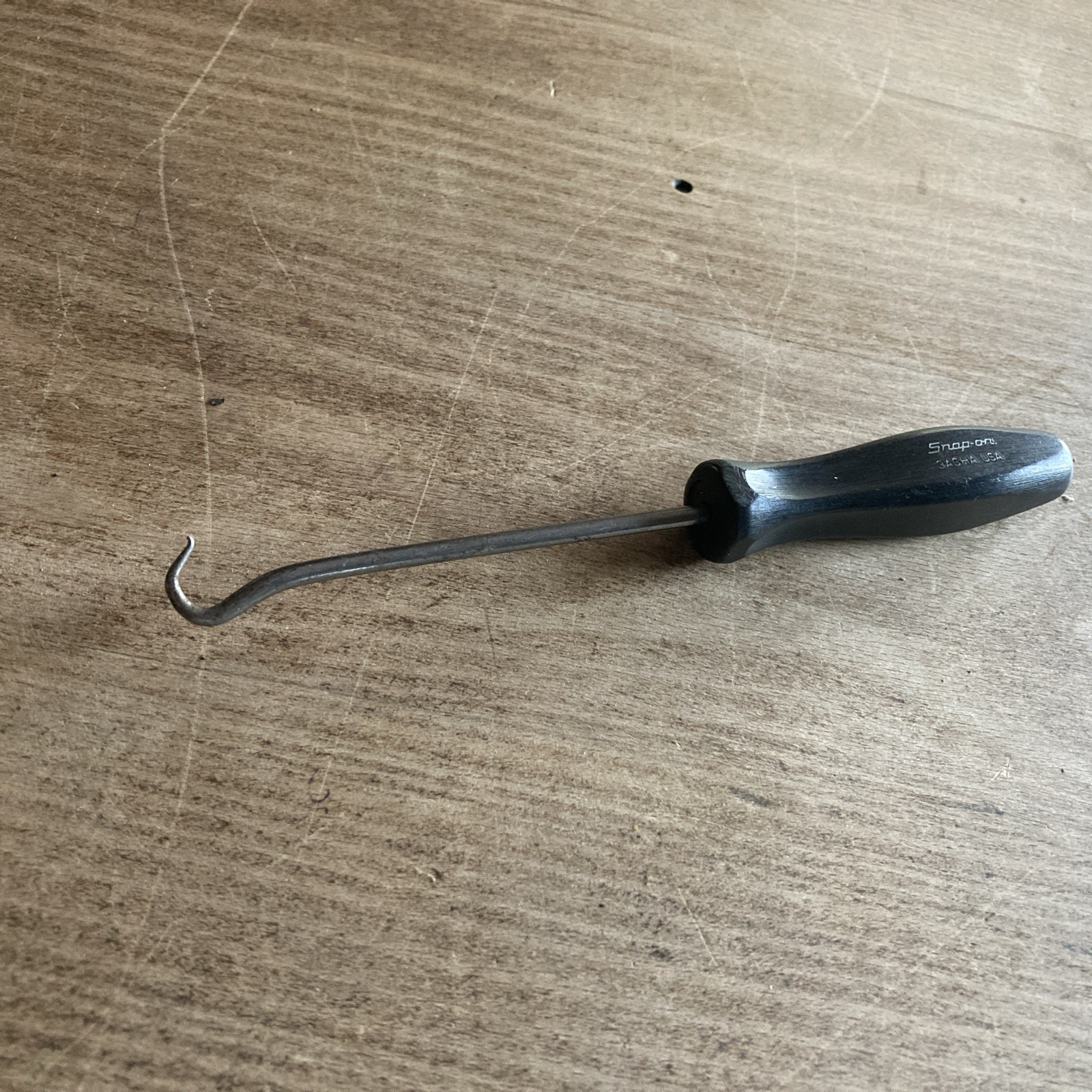 Snap-On Mini Hook Pick 3ASHA Black Hard Handle As Pictured Mechanic Tool USA