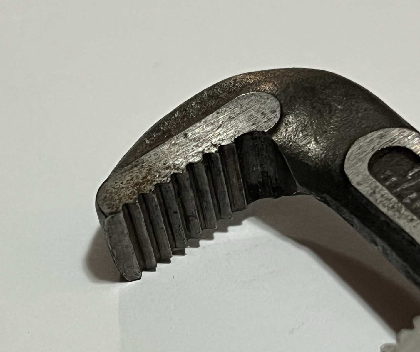 RIDGID Vintage Ridge Tool Co 8″ Heavy Duty Straight Pipe Wrench USA NICE