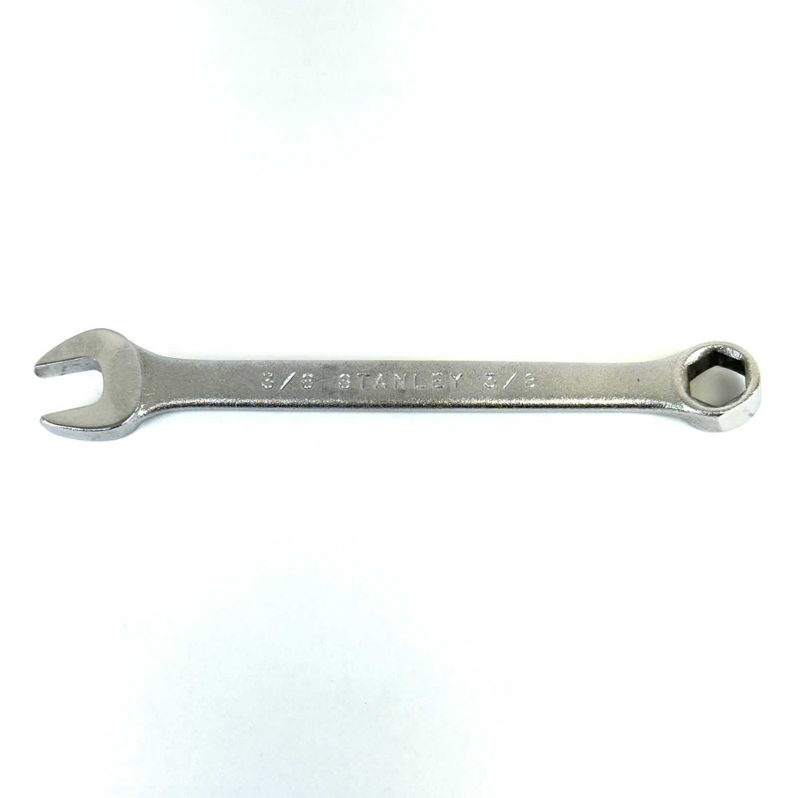 Vintage Stanley 86-833, 3/8″ Combination Wrench Forged Alloy Made in USA
