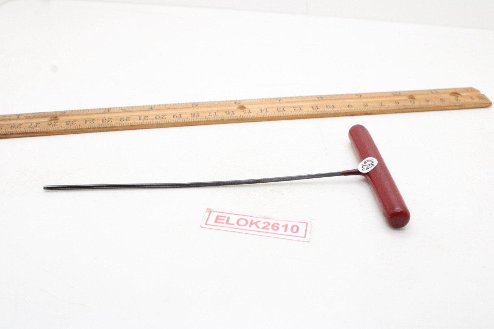 Unbranded 2mm 6 Point Metric Red Rubber Handle Hex Allen Key T Handle USA