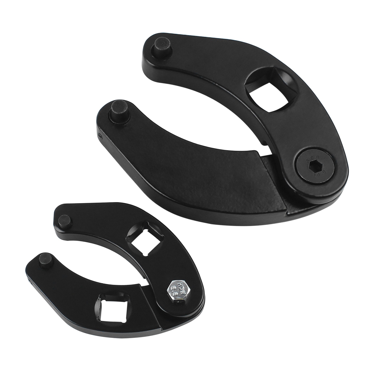 Black Adjustable 1266 Gland Nut Wrench 7463 Spanner Tool for Hydraulic Cylinders